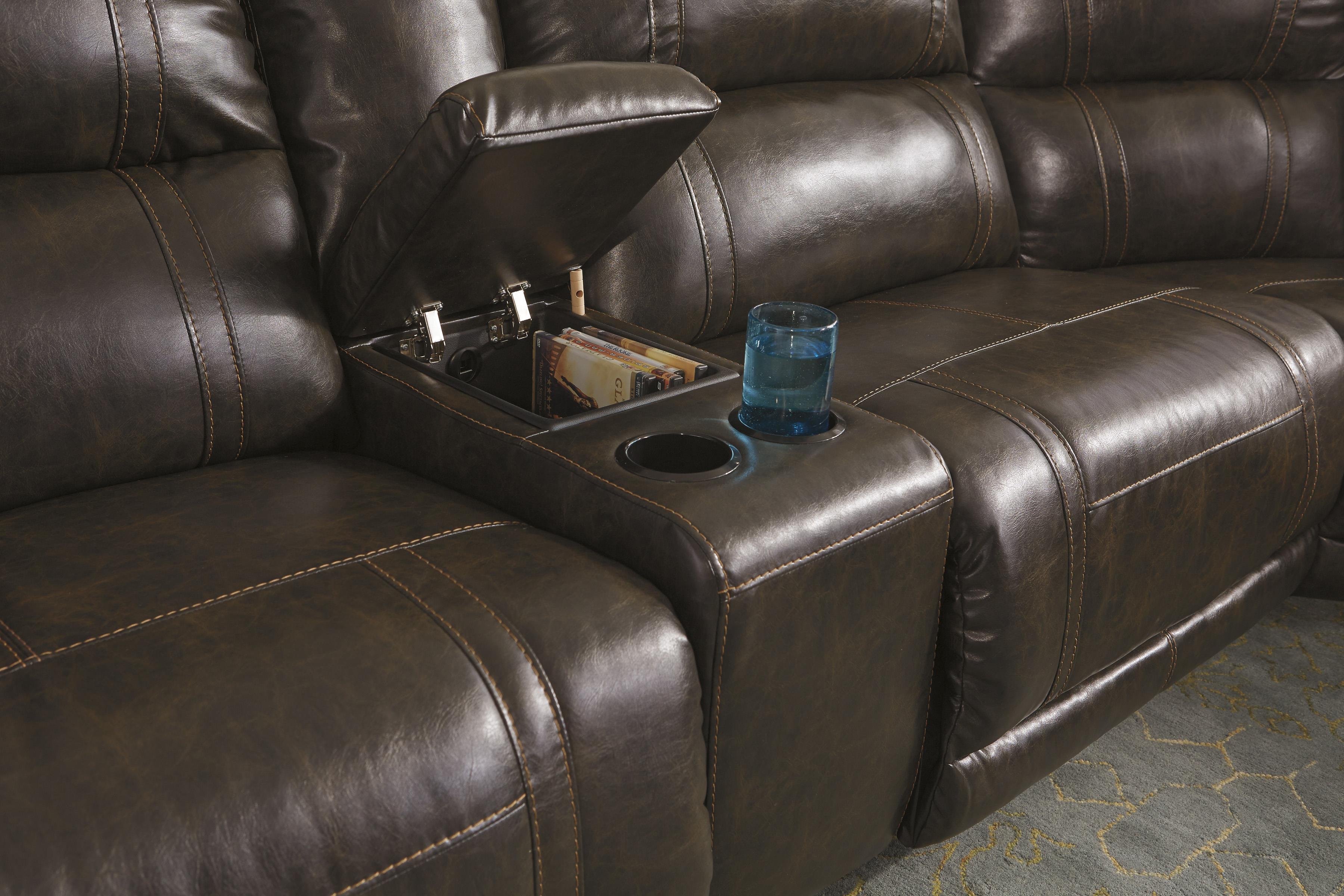 Signature Design by Ashley Dak DuraBlend® 6Piece Reclining Sectional